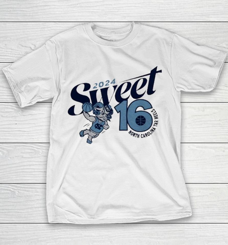 North Carolina Tar Heels 2024 March Madness Youth T-Shirt