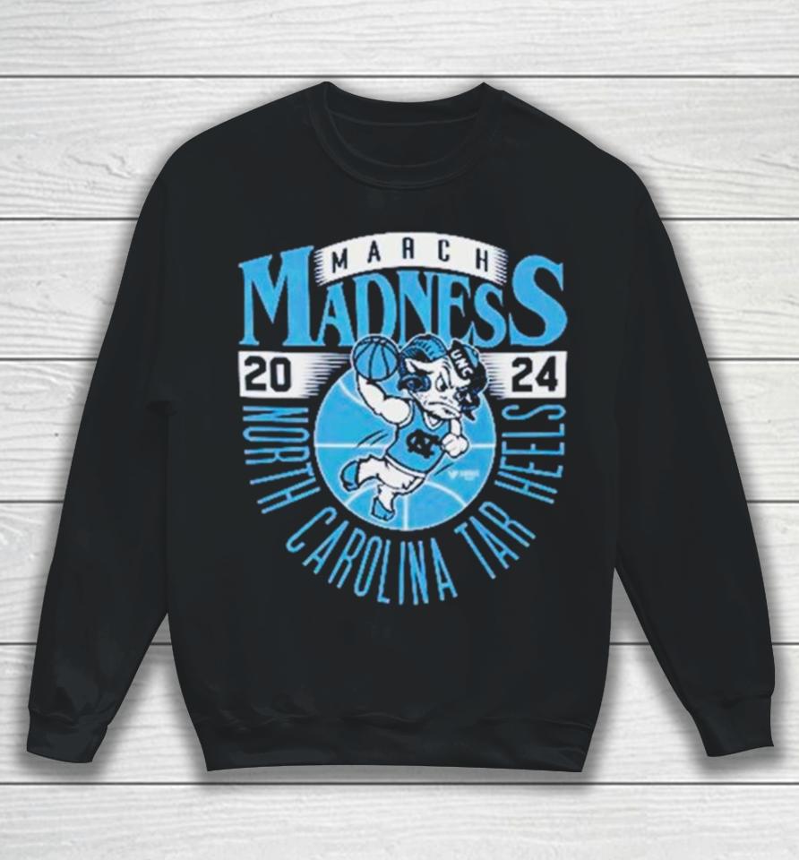 North Carolina Tar Heels 2024 Ncaa March Madness Retro Sweatshirt