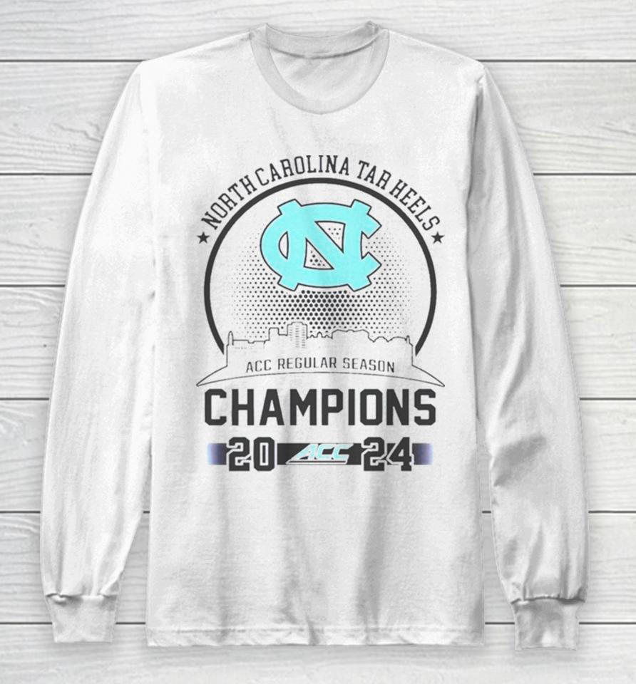 North Carolina Tar Heels Acc Regular Season Champions 2024 Long Sleeve T-Shirt