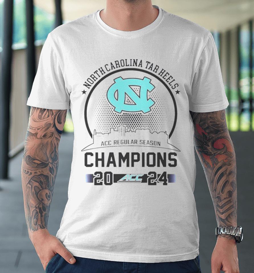 North Carolina Tar Heels Acc Regular Season Champions 2024 Premium T-Shirt