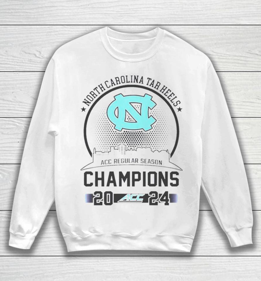 North Carolina Tar Heels Acc Regular Season Champions 2024 Sweatshirt