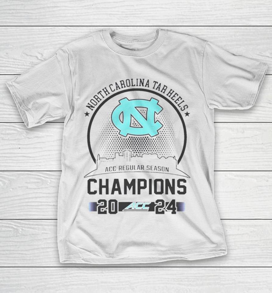 North Carolina Tar Heels Acc Regular Season Champions 2024 T-Shirt