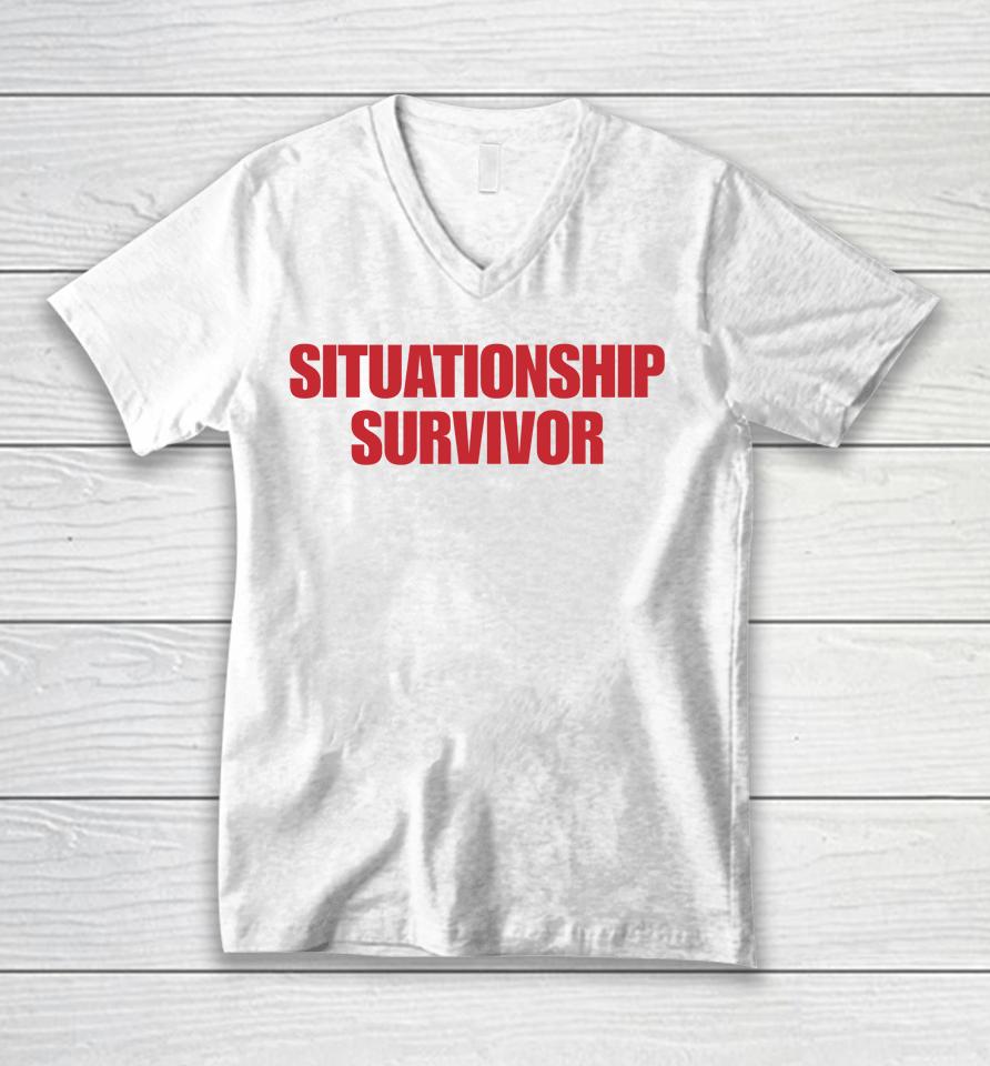 Northstardoll Situationship Survivor Unisex V-Neck T-Shirt