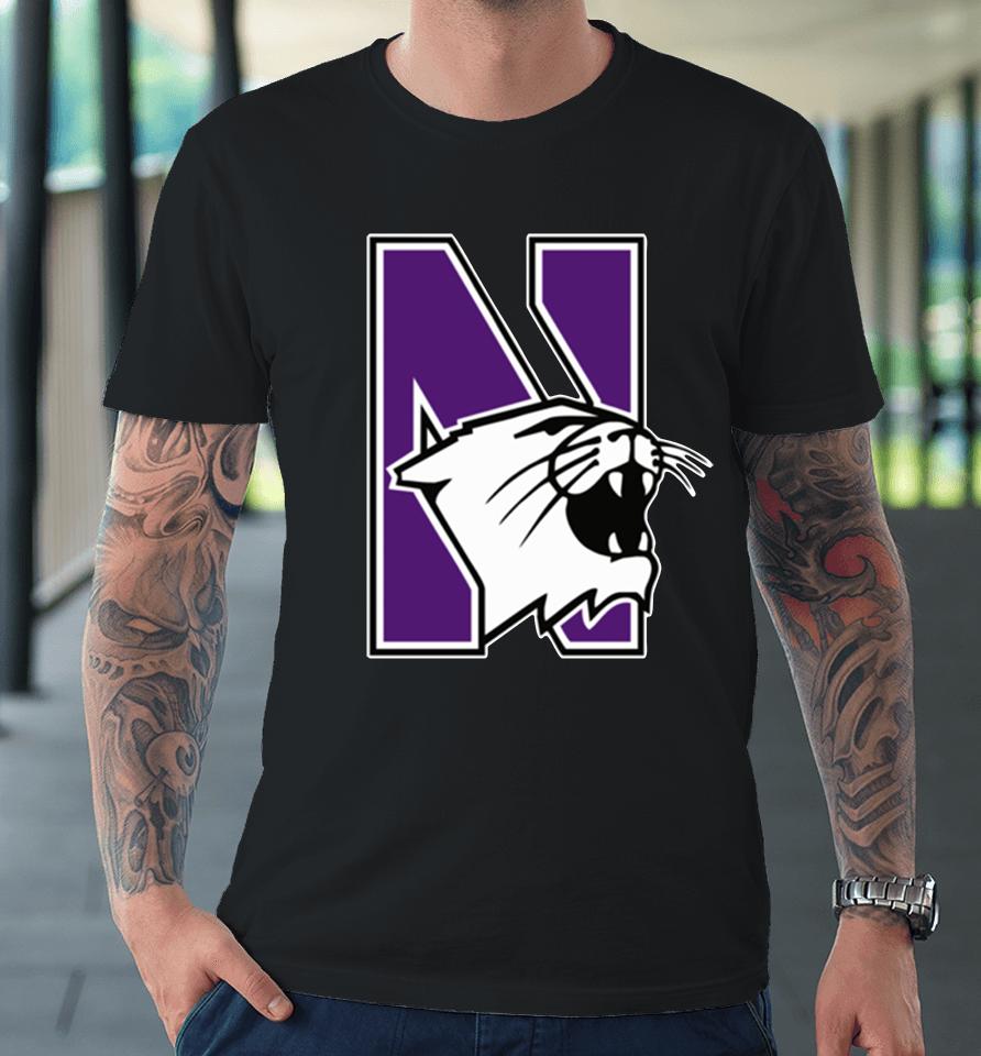 Northwestern Wildcats Logo Premium T-Shirt