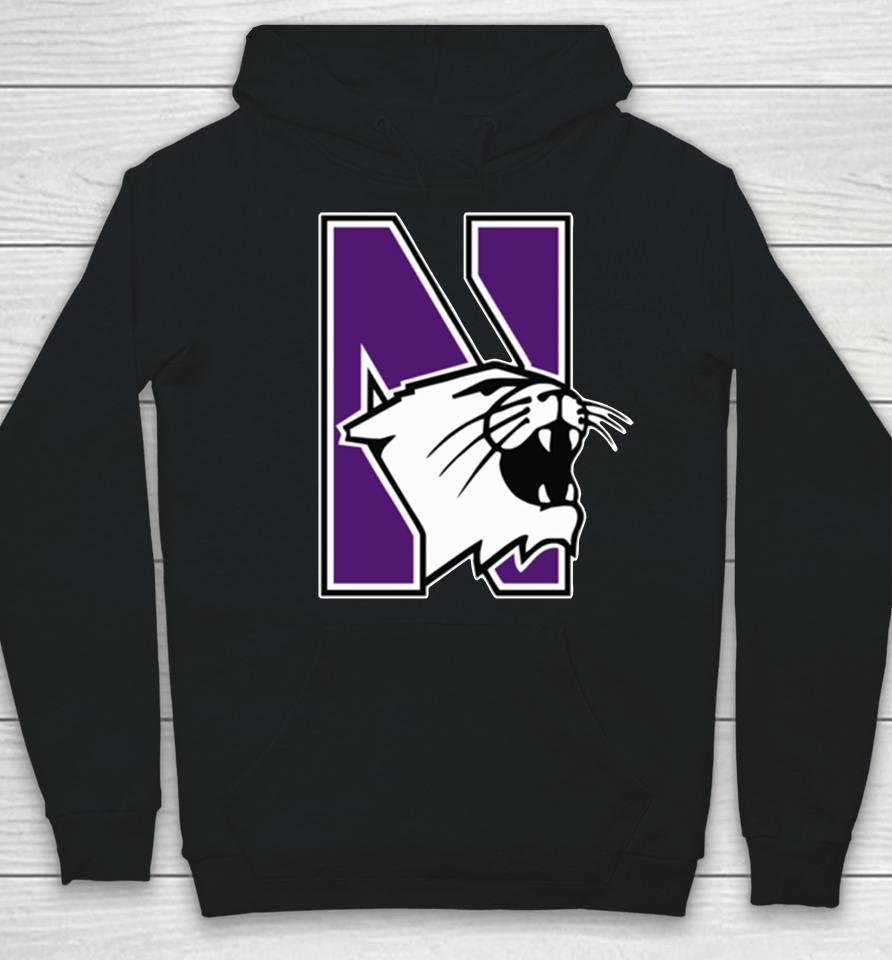 Northwestern Wildcats Logo Hoodie