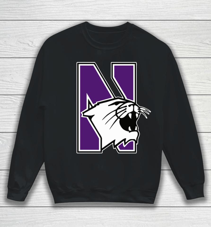 Northwestern Wildcats Logo Sweatshirt