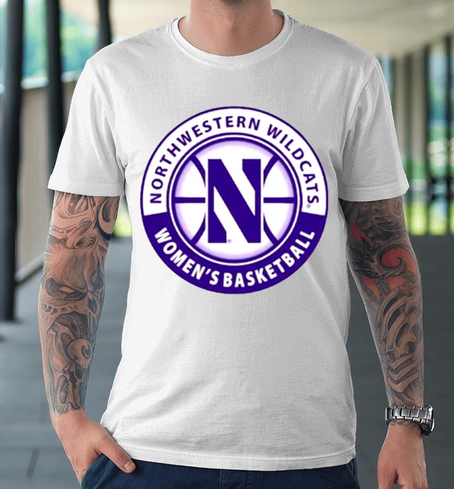 Northwestern Wildcats Women’t Basketball Logo Premium T-Shirt
