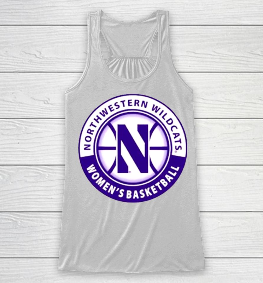 Northwestern Wildcats Women’t Basketball Logo Racerback Tank