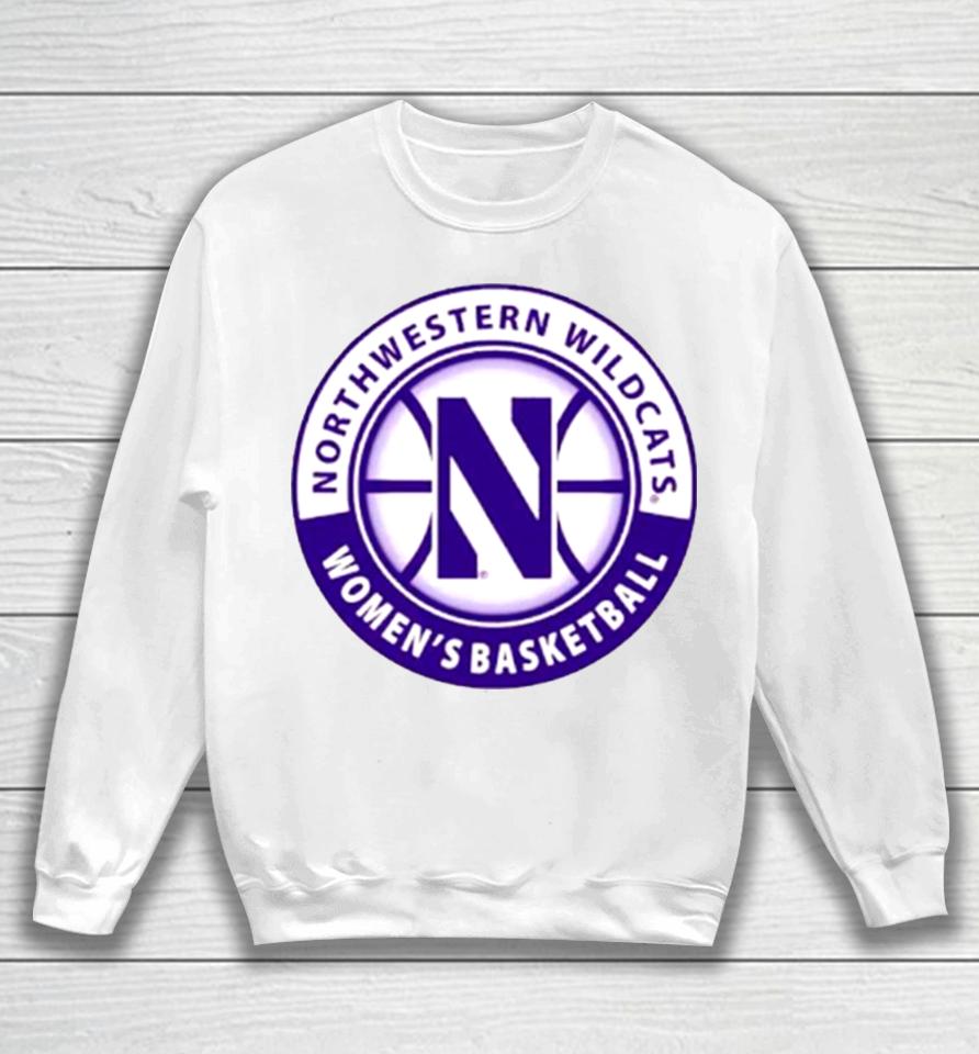 Northwestern Wildcats Women’t Basketball Logo Sweatshirt