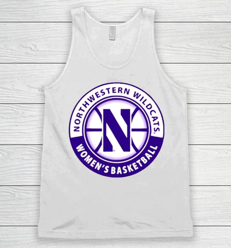 Northwestern Wildcats Women’t Basketball Logo Unisex Tank Top