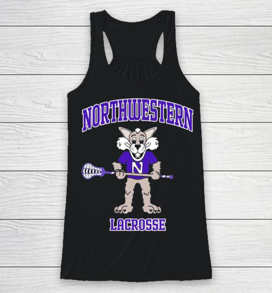 Northwestern Wildcats Youth Willie Lacrosse Racerback Tank