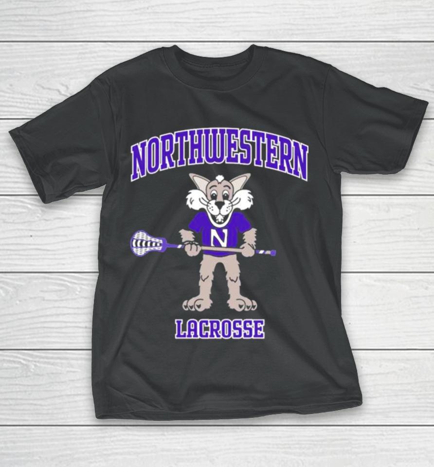 Northwestern Wildcats Youth Willie Lacrosse T-Shirt