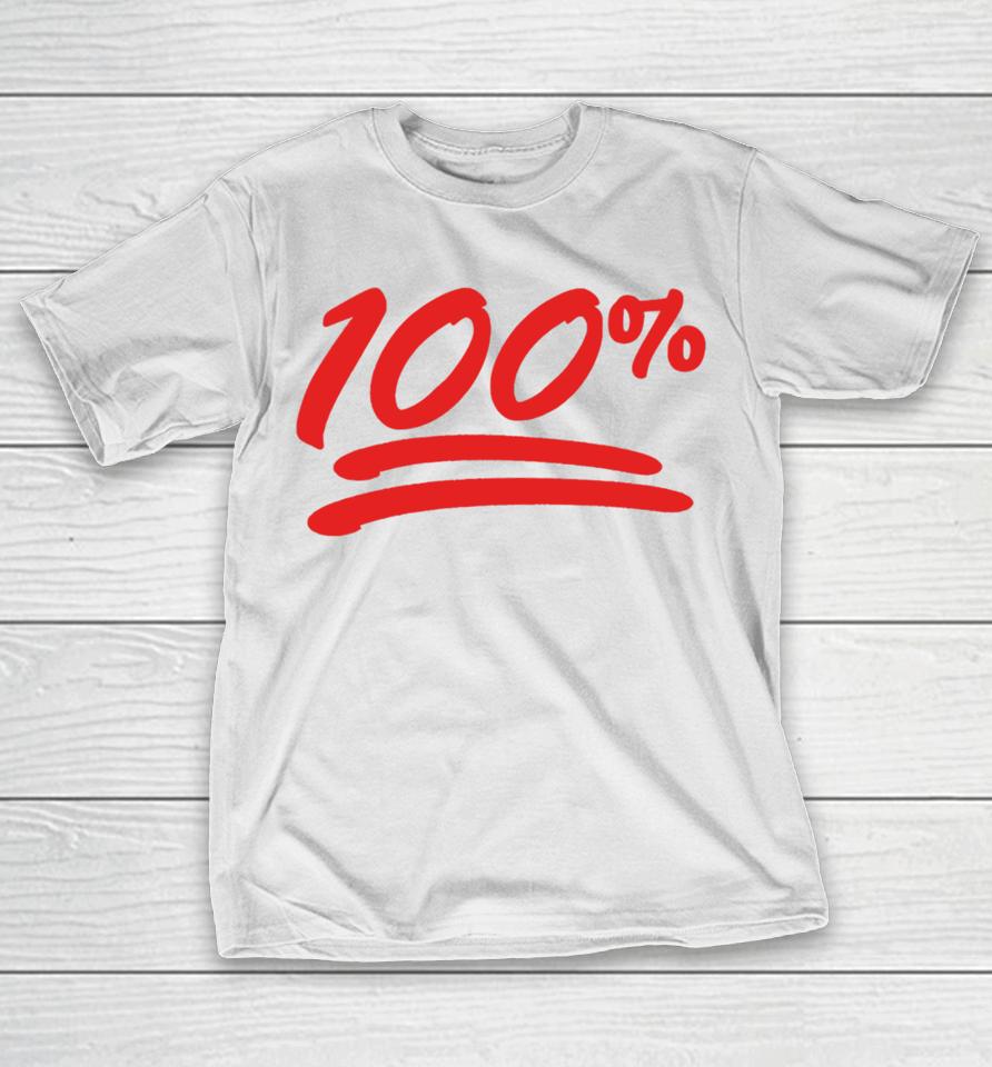 Not The Bee Shop 100% Emoji T-Shirt