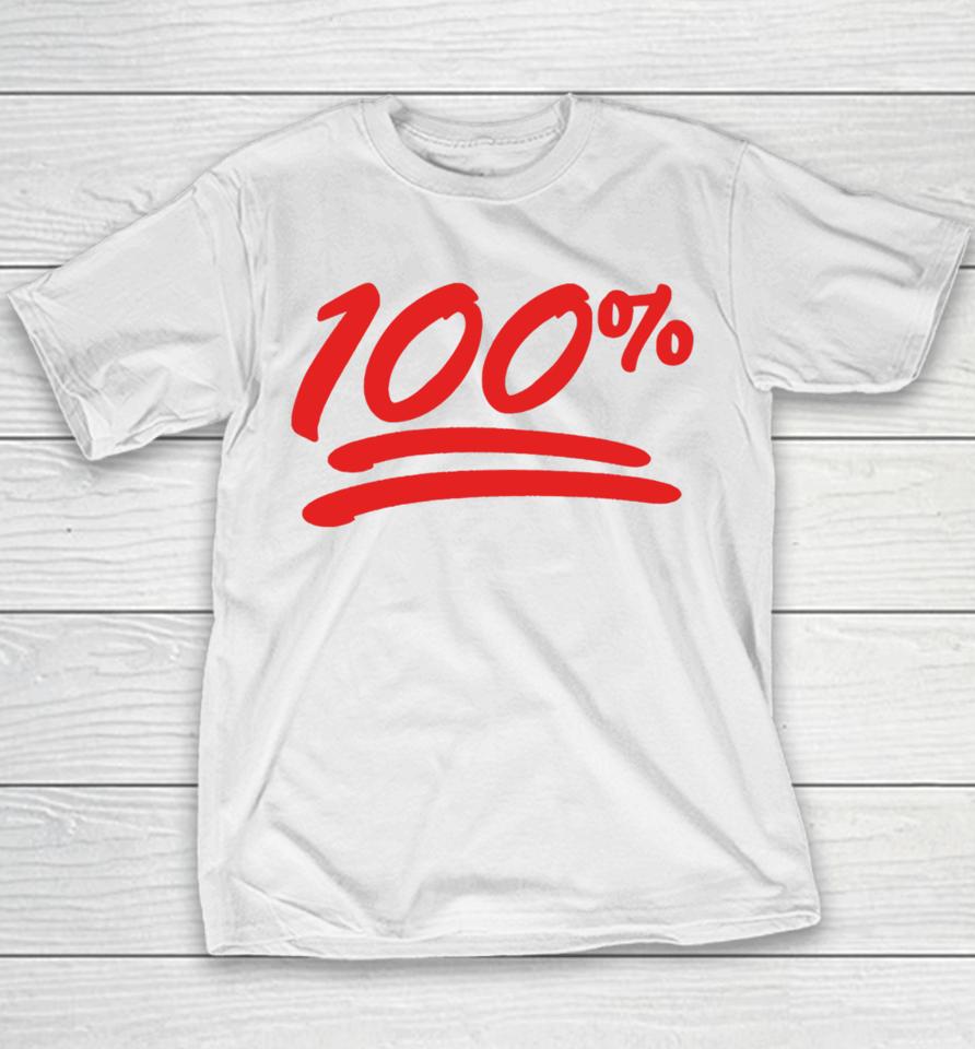 Not The Bee Shop 100% Emoji Youth T-Shirt