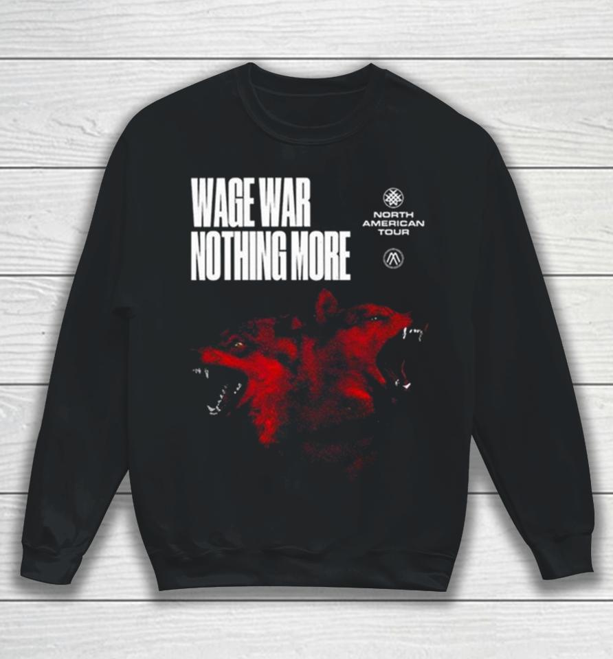Nothing More And Wage War Spring 2024 Us Tour Sweatshirt