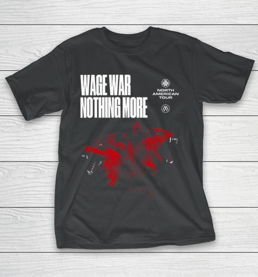 Nothing More And Wage War Spring 2024 Us Tour T-Shirt