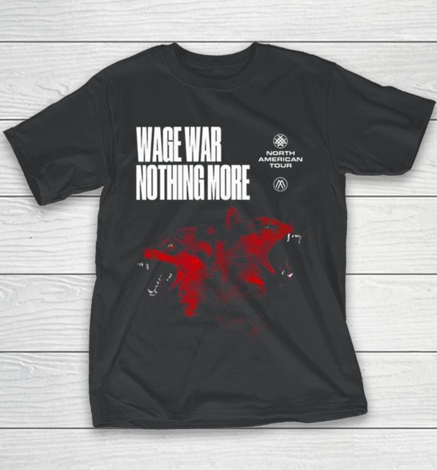 Nothing More And Wage War Spring 2024 Us Tour Youth T-Shirt