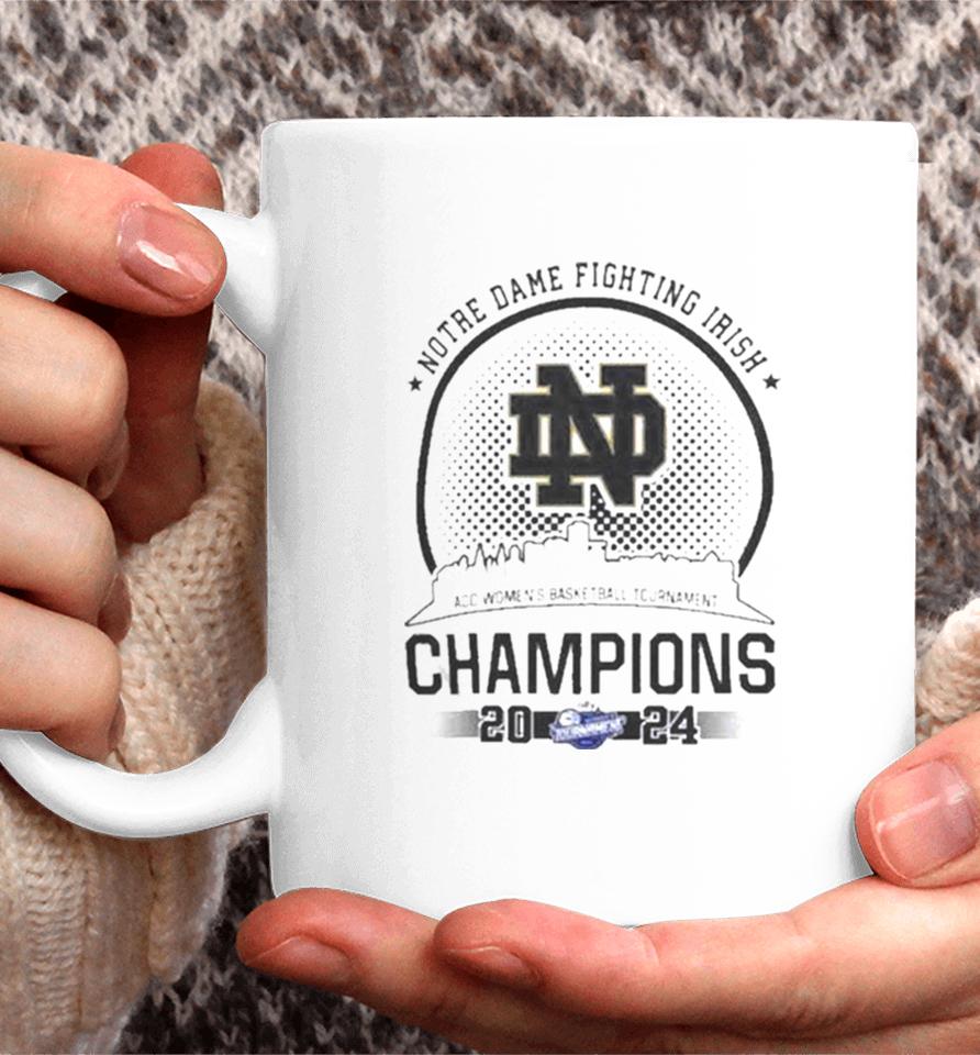 Notre Dame Fighting Irish 2024 Acc Women Champions Coffee Mug