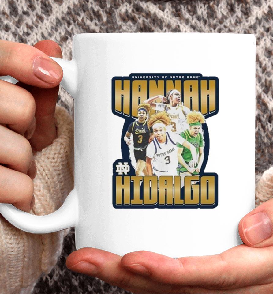 Notre Dame Fighting Irish 2024 Ncaa Women’s Basketball Hannah Hidalgo 2023 – 2024 Post Season Coffee Mug