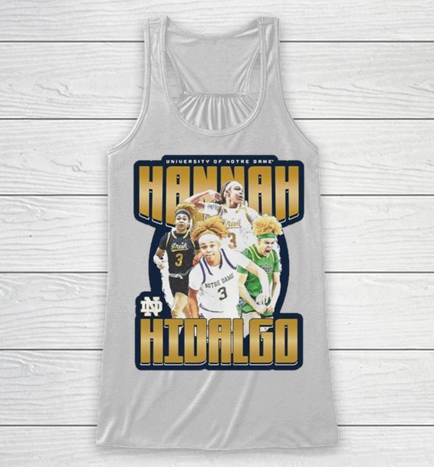 Notre Dame Fighting Irish 2024 Ncaa Women’s Basketball Hannah Hidalgo 2023 – 2024 Post Season Racerback Tank