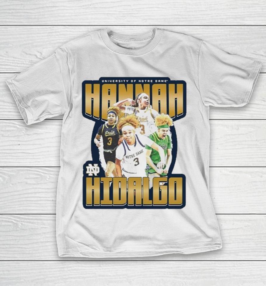 Notre Dame Fighting Irish 2024 Ncaa Women’s Basketball Hannah Hidalgo 2023 – 2024 Post Season T-Shirt