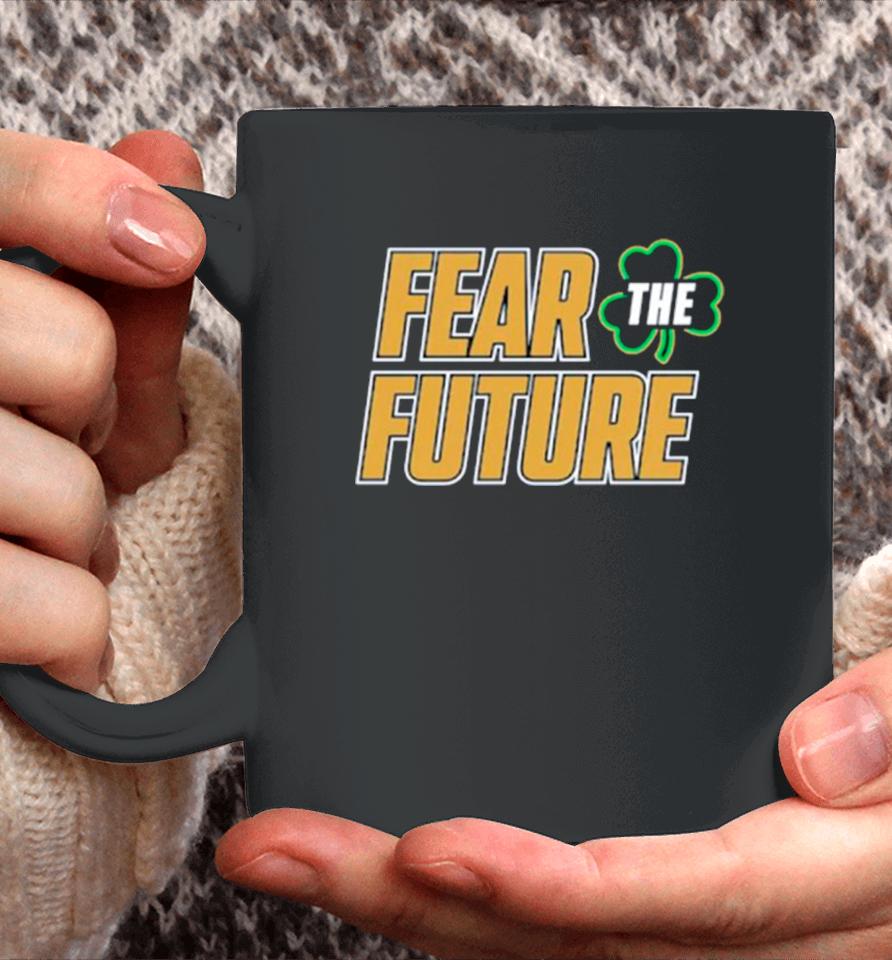 Notre Dame Fighting Irish Fear The Future Envy The Past Coffee Mug