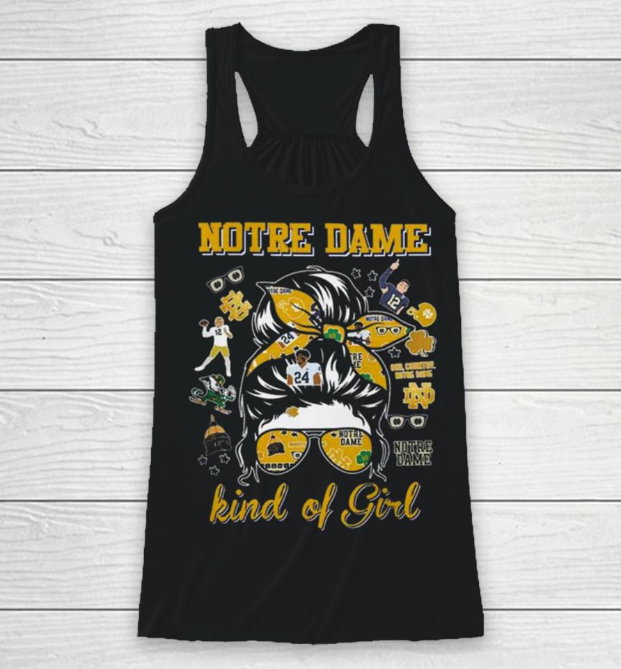 Notre Dame Fighting Irish Kind Of Girl Racerback Tank