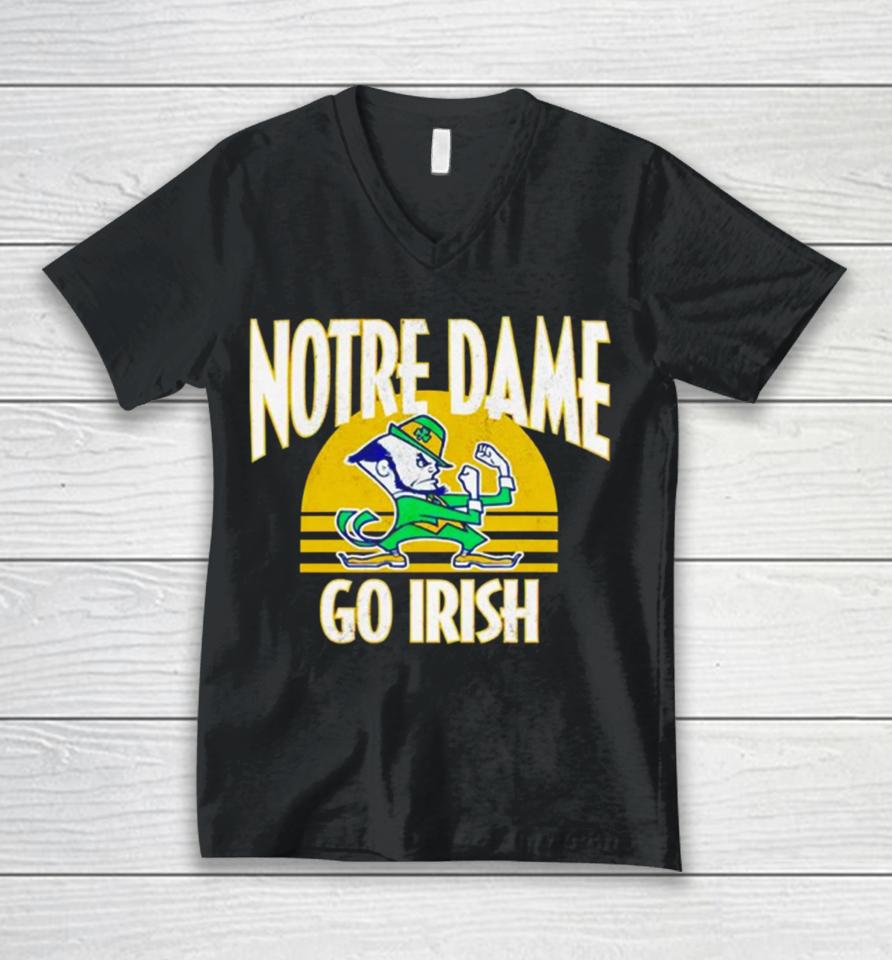 Notre Dame Fighting Irish Local Phrase Go Irish Unisex V-Neck T-Shirt
