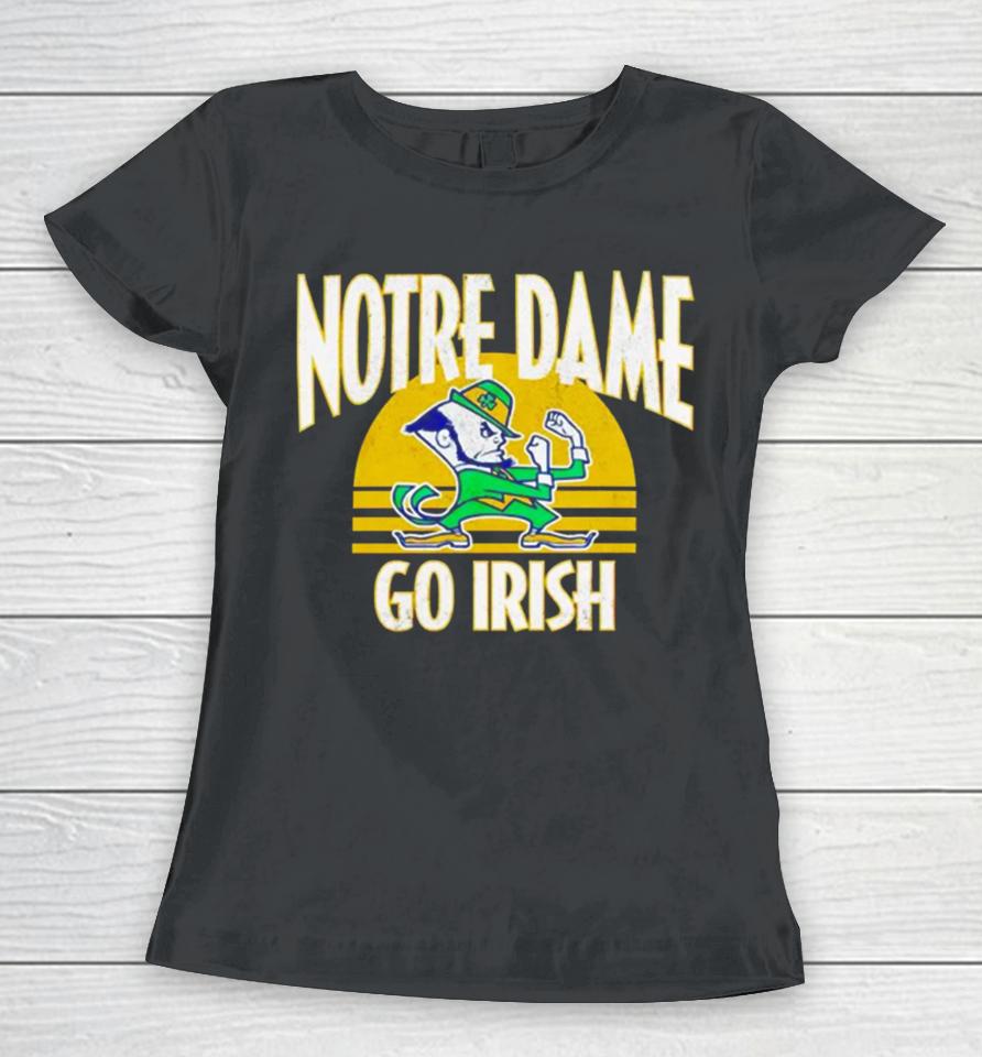 Notre Dame Fighting Irish Local Phrase Go Irish Women T-Shirt