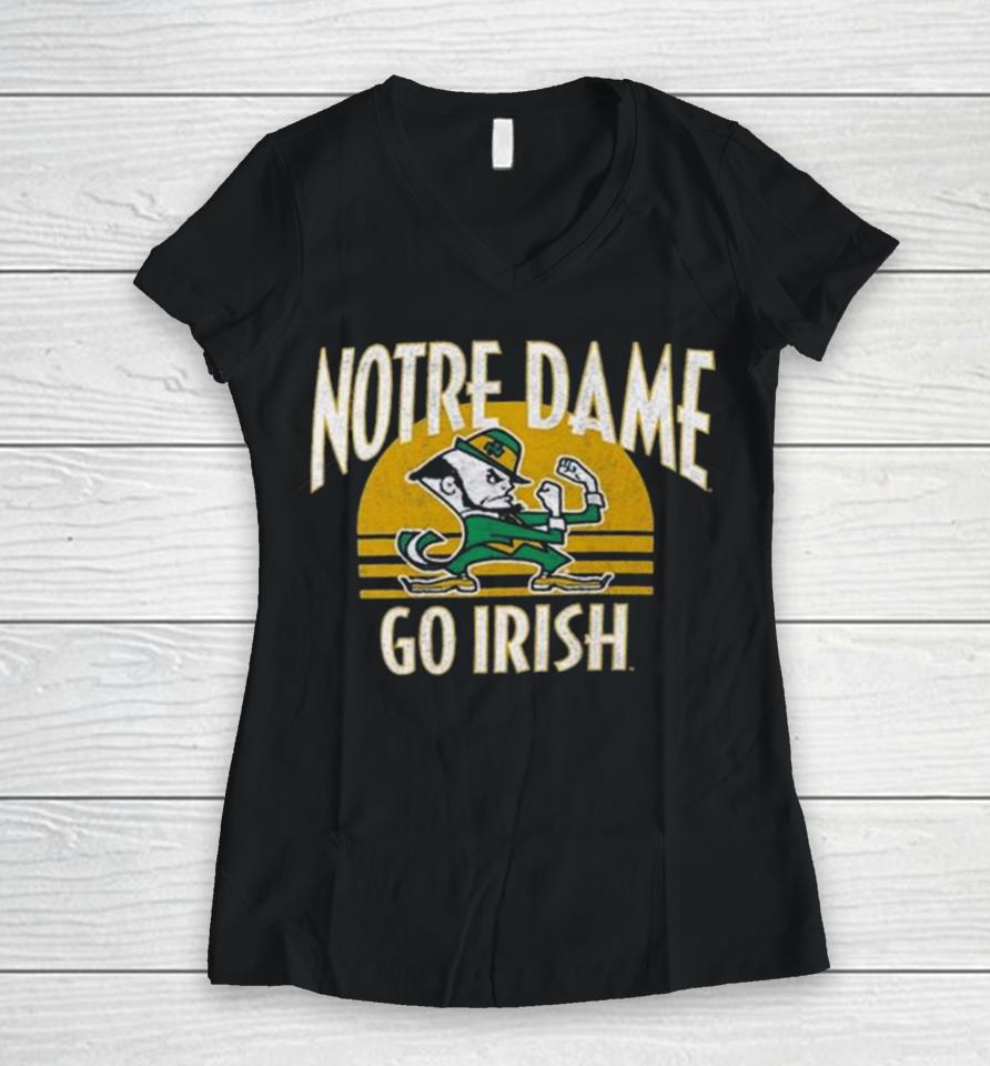 Notre Dame Fighting Irish Local Phrase Women V-Neck T-Shirt