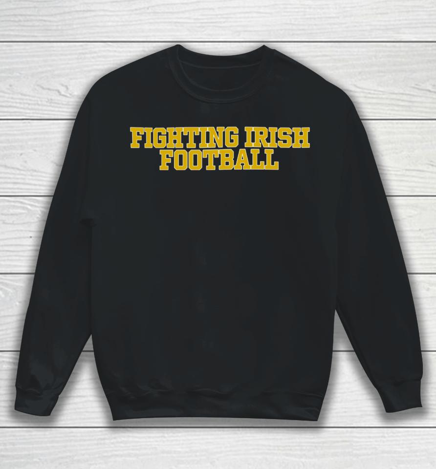 Notre Dame Football Fighting Irish Football Classic Sweatshirt