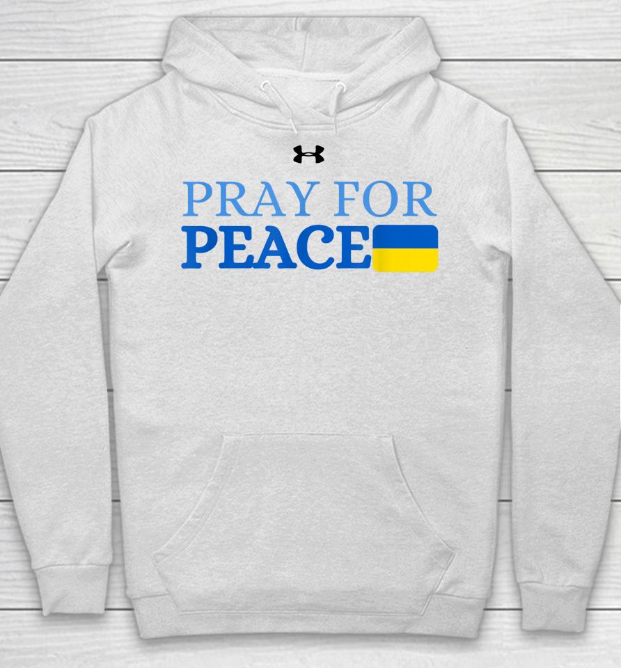 Notre Dame Pray For Peace Ukraine Flag Hoodie