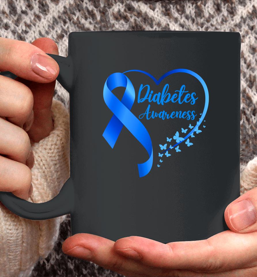 November We Wear A Blue Diabetes Awareness Type1 Td1 Coffee Mug