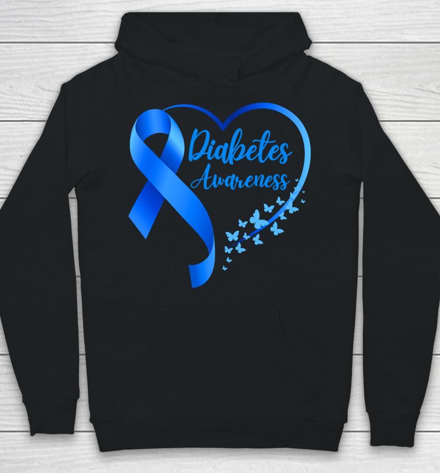 November We Wear A Blue Diabetes Awareness Type1 Td1 Hoodie