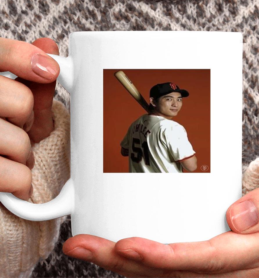 Number 51 Jung Hoo Lee New Player Of Mlb San Francisco Giants Coffee Mug
