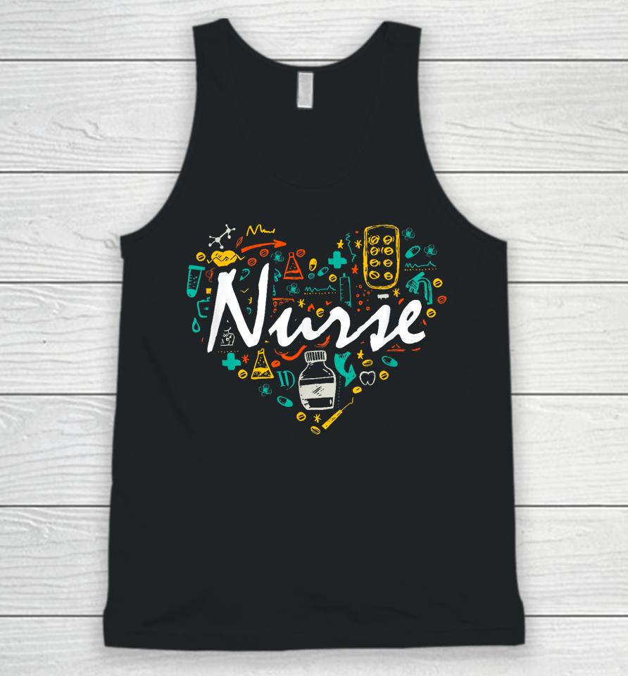 Nurse Gifts Nurse Week Gifts Cute Nurse Unisex Tank Top
