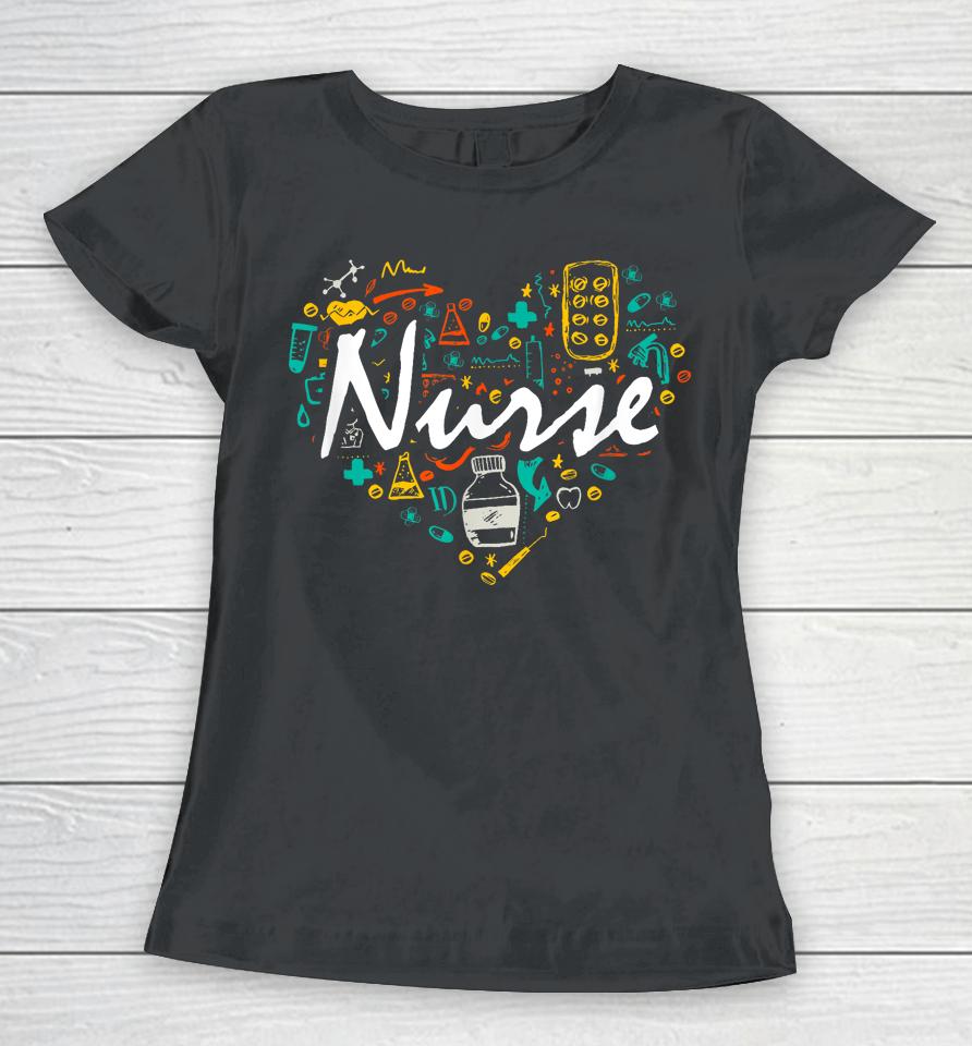 Nurse Gifts Nurse Week Gifts Cute Nurse Women T-Shirt