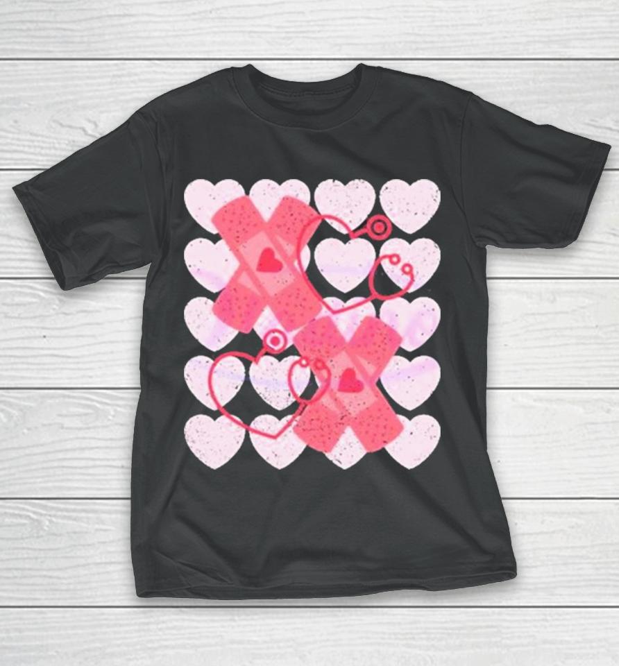 Nurse Xoxo Emergency Rn Valentine’s Day 2024 T-Shirt
