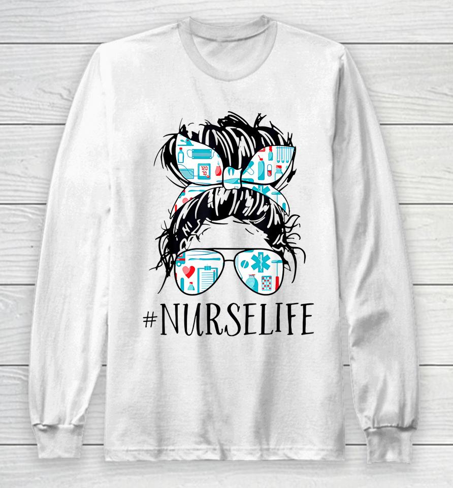 Nursing Gifts For Women Girls Students Er Cna Rn Nurse Week Long Sleeve T-Shirt