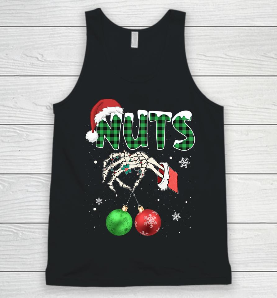 Nuts Chest Christmas Chestnuts Xmas Couple Matching Costume Unisex Tank Top