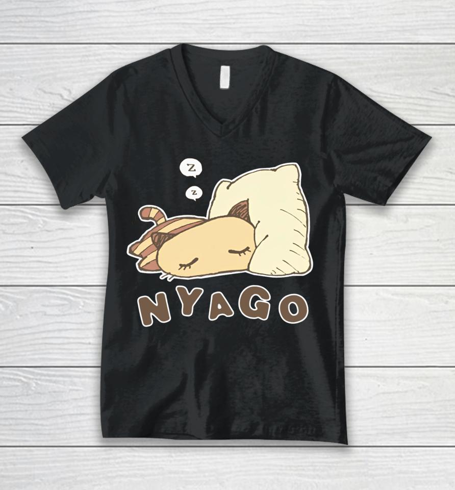 Nyago Unisex V-Neck T-Shirt