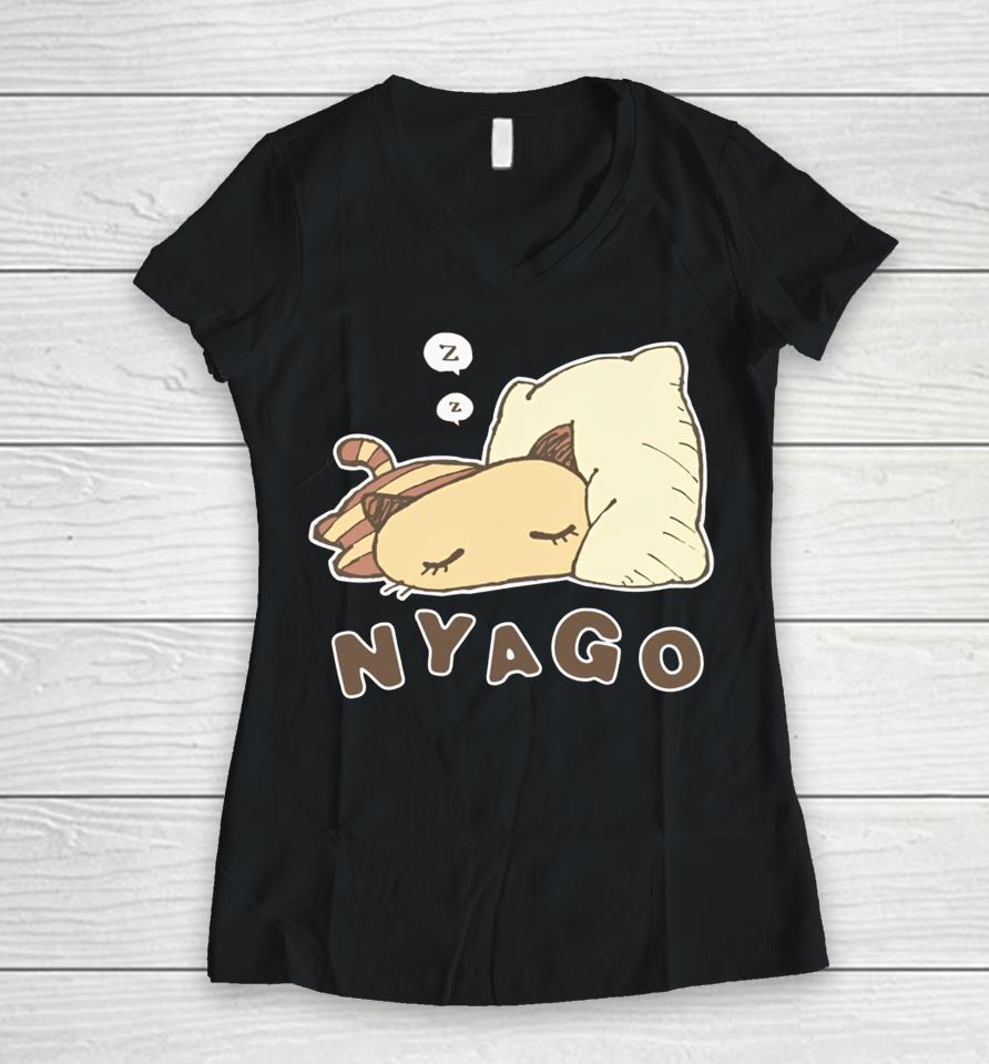 Nyago Women V-Neck T-Shirt