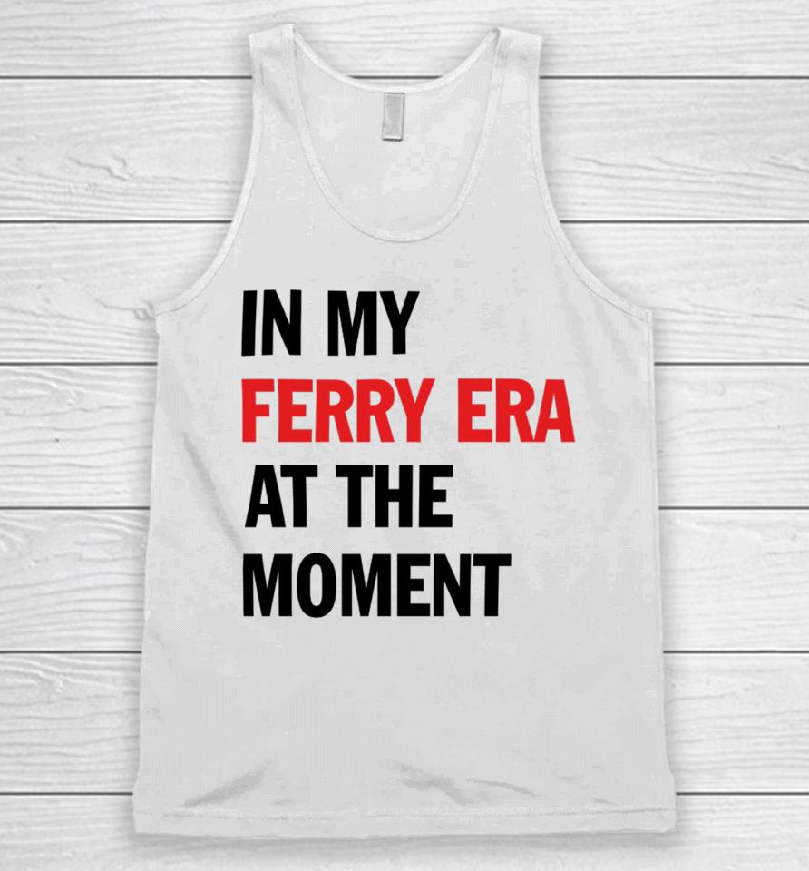 Nyc Ferry In My Ferry Era At The Moment Unisex Tank Top
