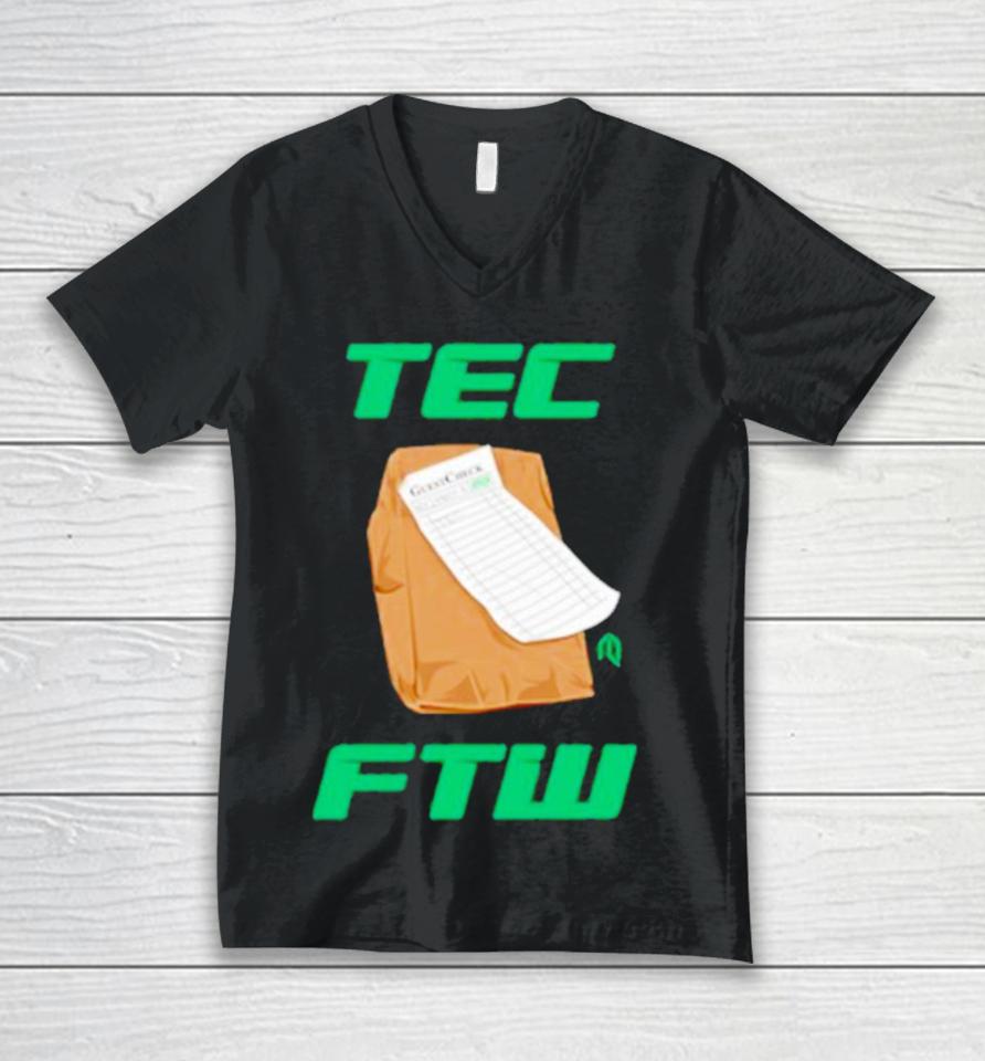 Nyj Matt Tec Tfw Unisex V-Neck T-Shirt