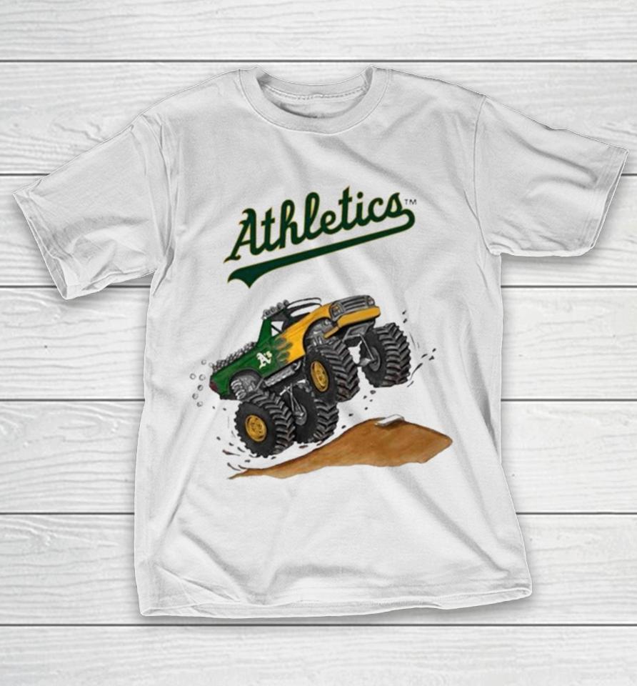 Oakland Athletics Monster Truck Mlb T-Shirt