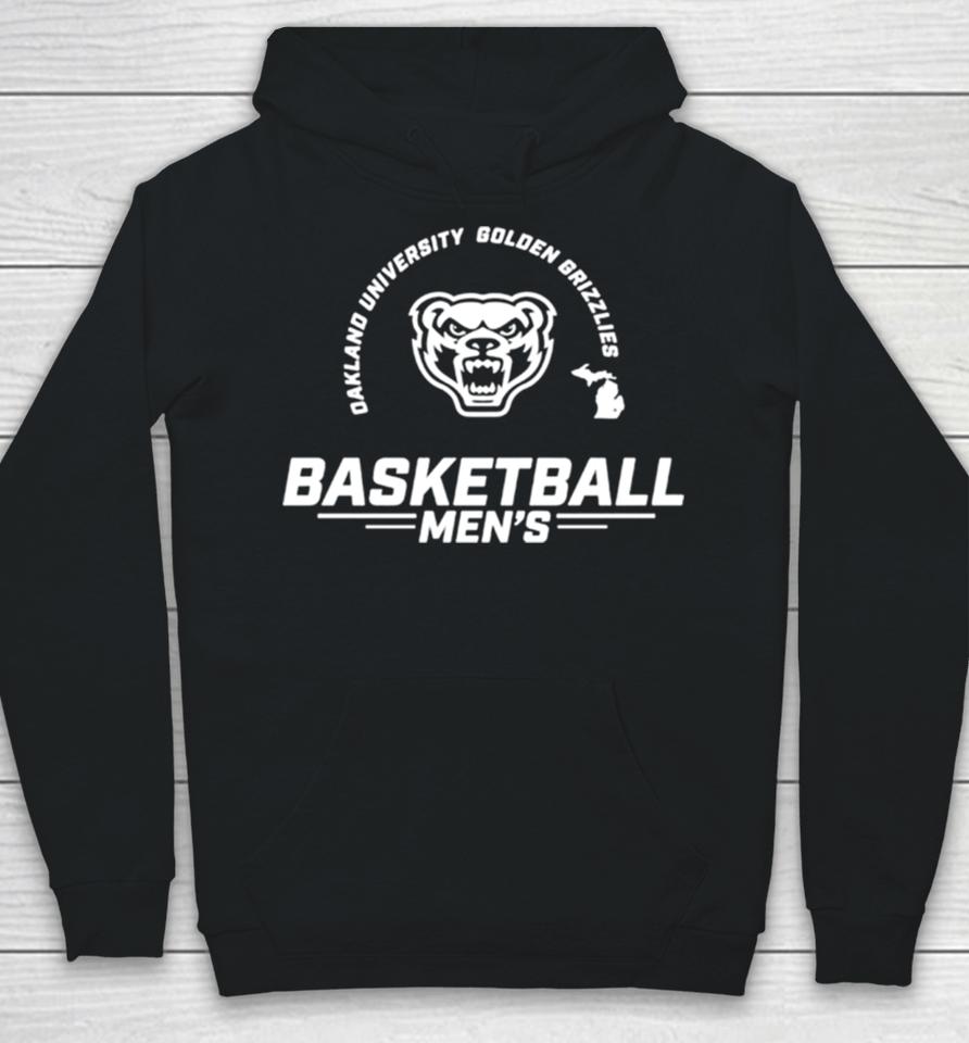 Oakland University Golden Grizzlies Basketball Men’s Classic Logo Hoodie