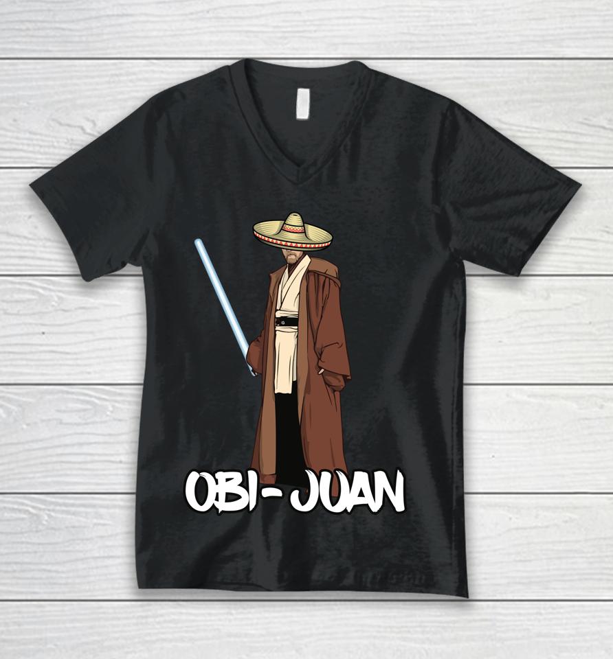Obi Juan Hispanic Mayo Fiesta May 5Th Gifts Cinco De Mayo Unisex V-Neck T-Shirt
