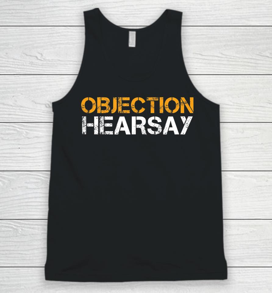 Objection Hearsay Unisex Tank Top