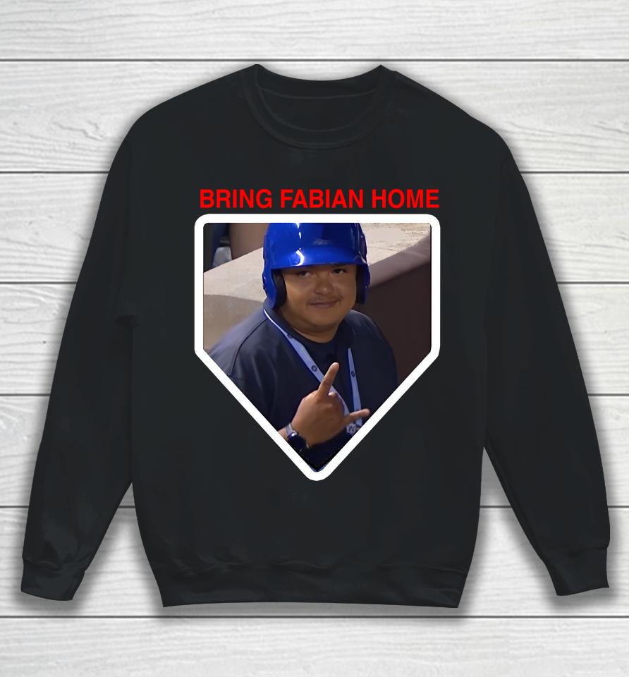 Obvious  Merch Bring Fabian Home Sweatshirt