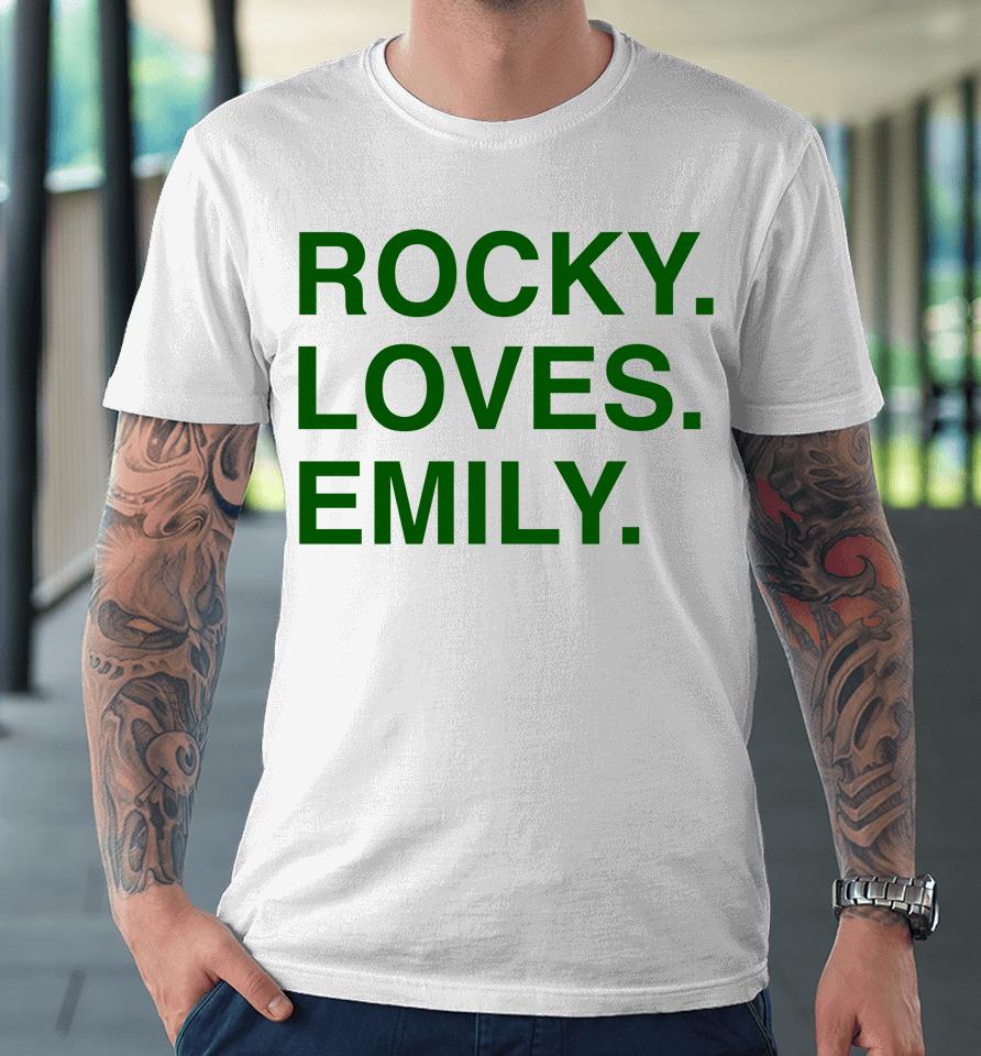 Obvious  Rocky Loves Emily Premium T-Shirt